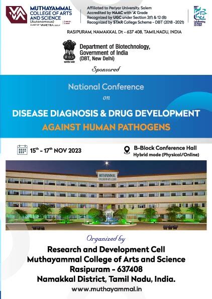 National Conference on Disease Diagnosis and Drug Development against ...