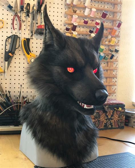 Realistic Wolf Mask