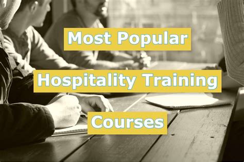 Image result for Hospitality Management Training Programs
