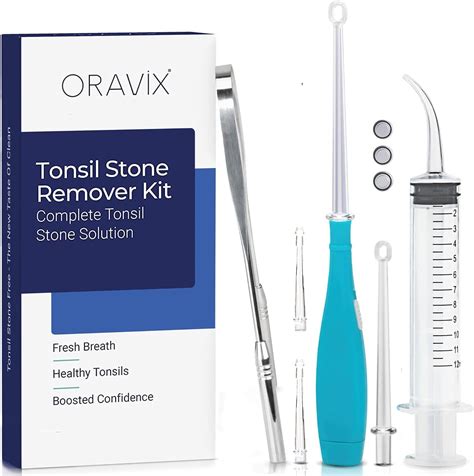 ORAVIX Complete Tonsil Stone Removal Kit with Spouts, India | Ubuy