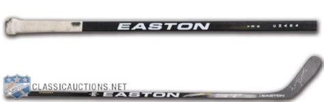 Lot Detail - Zdeno Chara's Signed Easton Game-Used Stick