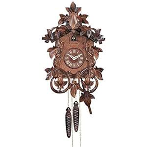 Buy River City Clocks 14" one Day Mechanical Hand-Carved Cuckoo ...