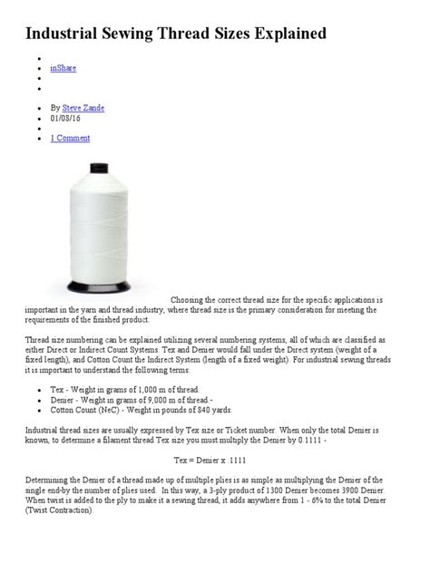 Image result for Sewing Machine Thread Thickness