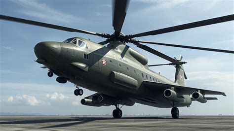 Unveiling the Soviet Union’s V-12: The Colossal Helicopter That Broke ...