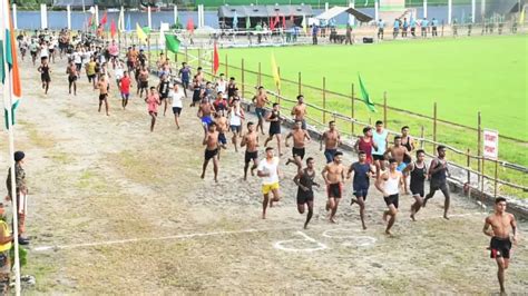 Agniveer recruitment drive in Assam sees participation of 25,000 youths ...