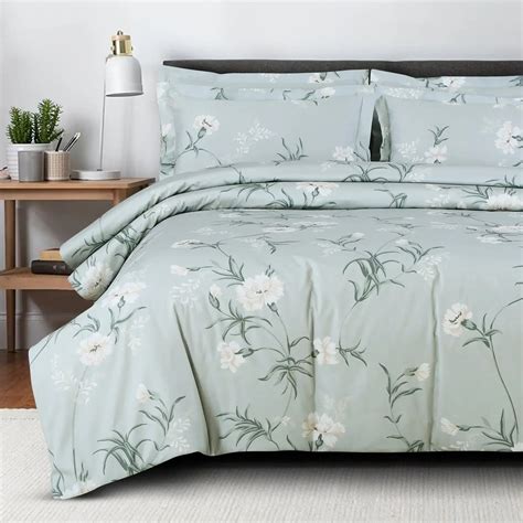 Luxury Egyptian Cotton Sheet, 500TC Sage Green Cotton Bedding Set – MALAKO