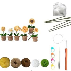Prapti Handicrafts Crochet Kit for Beginners Adults, Crochet Kits ...
