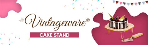 Vintageware 3 Leg Marble Look Resin Cake Stand with Server, Cupcakes ...