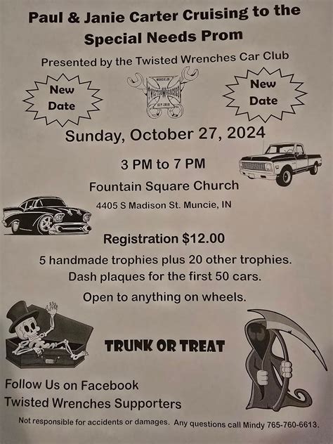 Paul & Janie Carter Cruising To The Special Needs Prom Car Show & Trunk ...