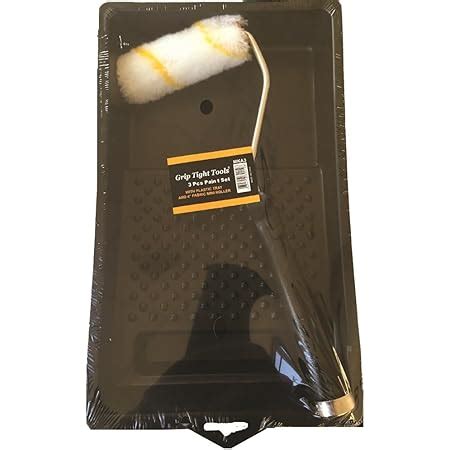 Buy Grip Tight Tools Fabric Mini Roller and Tray Paint Set, 4-Inch ...