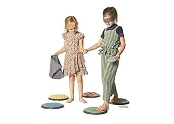 GONGE Tactile Sensory Discs - Set of 10 Textured Stepping Discs ...