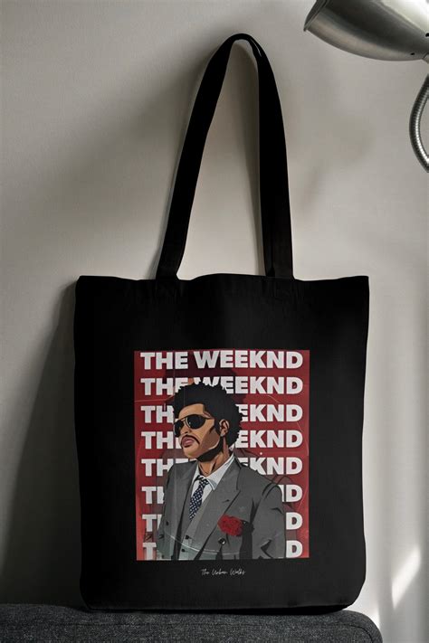 The Weeknd After Hours Black Tote Bag with zipper – The Urban Walks