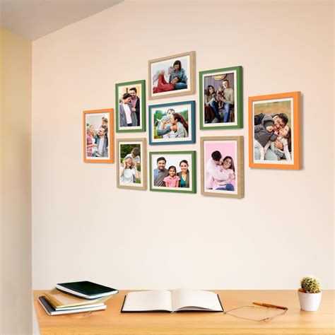 Rousrie Rectangular Photo Frames for Wall Decoration, Collage Kit With ...