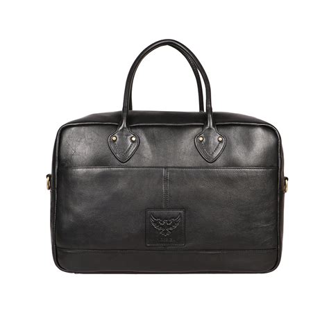 Buy Hidesign Black Mens Bag