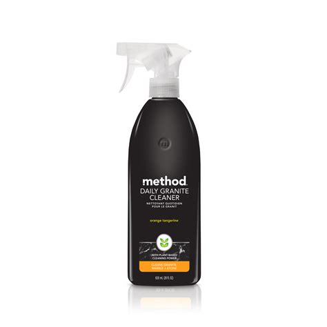 Method Daily Granite Cleaner, Orange Tangerine, 28 Ounce - Walmart.com ...