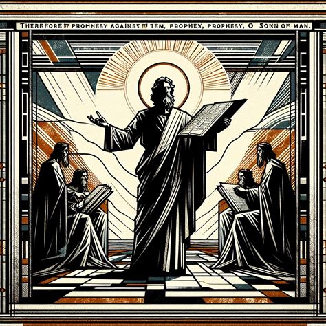 What does Ezekiel 11:4 mean? | Bible Art