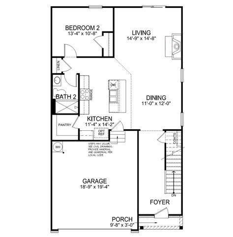 Floor Plan in Villages of Maiden | Maiden, | D.R. Horton