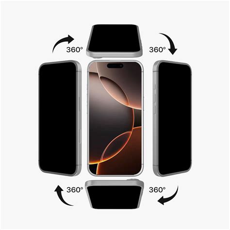 GRIPP Privacy Tempered Glass for Apple iPhone 16 Pro Max