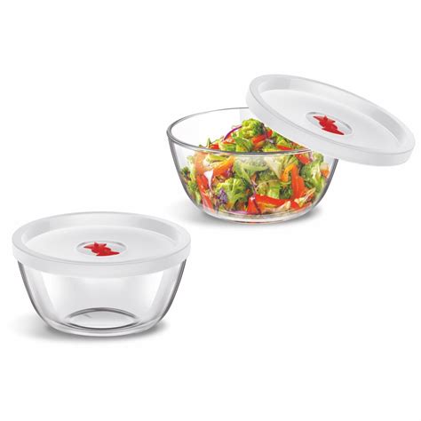 Buy SignoraWare Borosilicate Glass Mixing Bowls and Serving Bowls Set ...