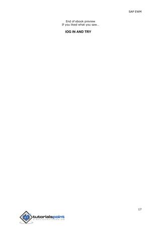 Image result for EWM Tutorial Basics