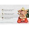 kunya® Moving Hand Solar Powered Ganesha Statue for Car Dashboard Home ...