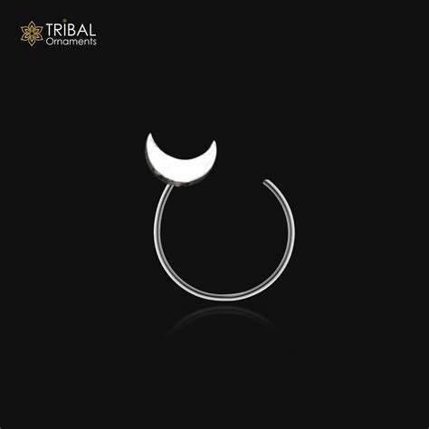 SILVER NOSE PIN – TRIBAL ORNAMENTS