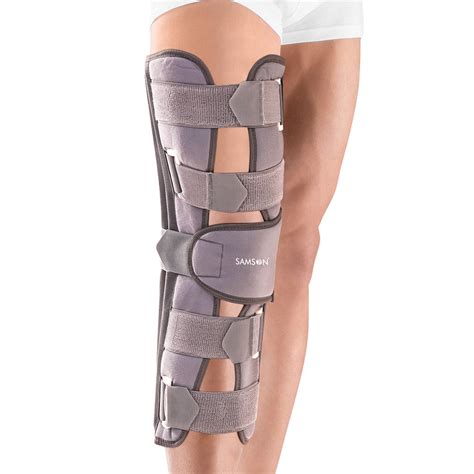 Samson Long Knee Immobilizer Brace – Full Leg Support - SAMSON Orthopaedics