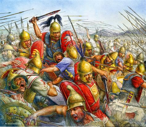 Christian Jégou. Romans and Macedonians | Ancient warfare, Roman ...