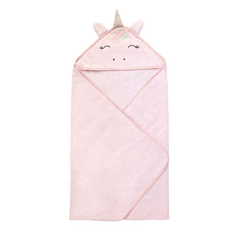 Masilo Hooded Towel for Baby & Toddler – Unicorn (Pink)