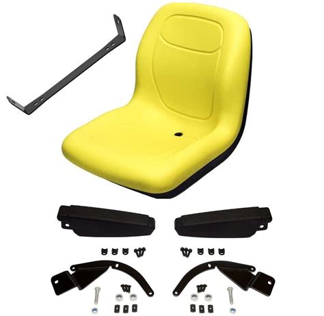 Buy Yellow Seat, Arm Rests & Bracket Set fits Numerous Fits John Deere ...