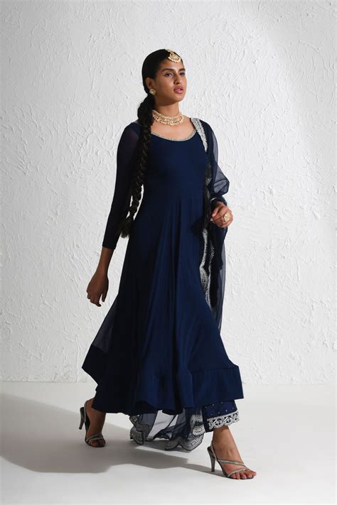 Rishi and Vibhuti - Stella Anarkali Set - Elahe