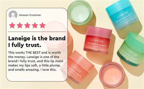 Laneige Lip Sleeping Mask EX, Moisturizing with Vitamin C, Antioxidant ...