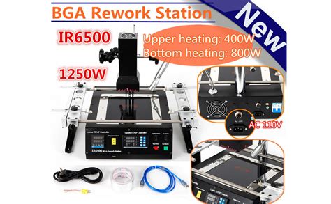 Ir6500 Bga Rework Station Reflow Reballing Machine For Bga Pbga ...
