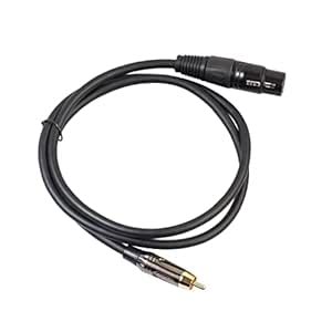 BNF® Rca Male To Xlr Female Audio Cable Microphone Adapter Wire 180Cm ...