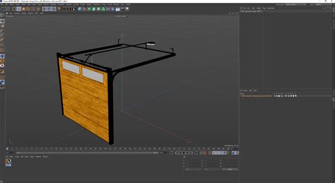 3D Automatic Garage Door with Mechanism | 3D Molier International