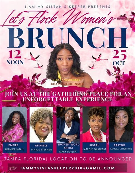 Lets Flock Womens Meet & Greet Brunch , Tampa Bay, St. Petersburg, 25 ...