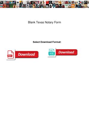 Fillable Online Blank Texas Notary Form. Blank Texas Notary Form dialup ...