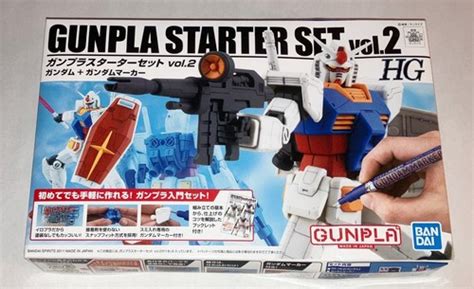 Warren's Bandai DAMAGED BOX Gunpla Starter Set Vol. 2 model India | Ubuy