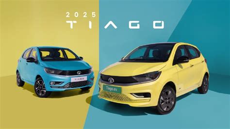 2025 Tata Tiago, Tiago EV and Tigor Launched