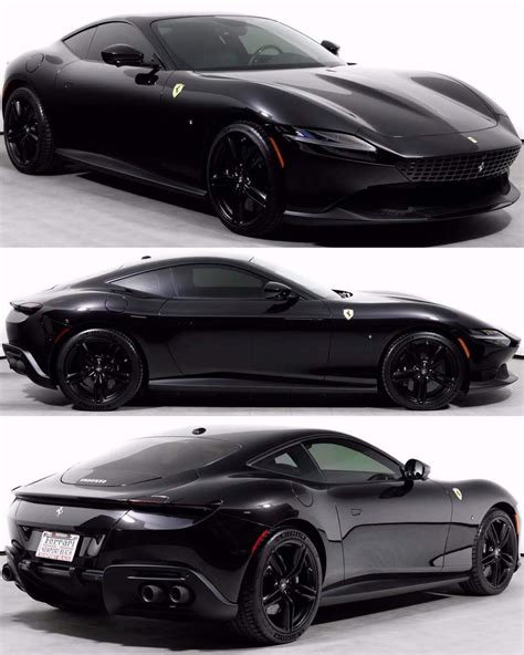 Black on Black 2024 Ferrari Roma
