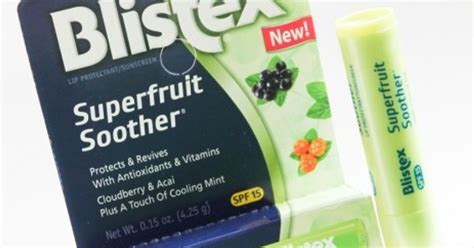 Новинка – Blistex. Superfruit Soother, Lip Protectant/Sunscreen, SPF 15 ...