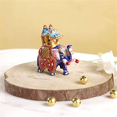 Buy Collectible India Namaste Lakshmi Ganesh Statue - Wood Hand Carved ...