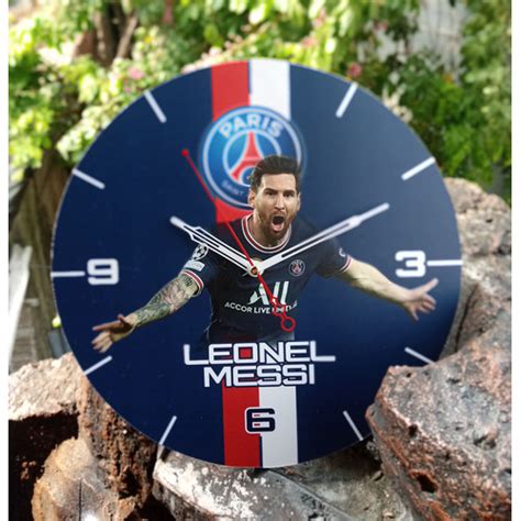 Jual JAM DINDING KAYU MDF GAMBAR FOTO POSTER LEONEL MESSI - Jakarta ...