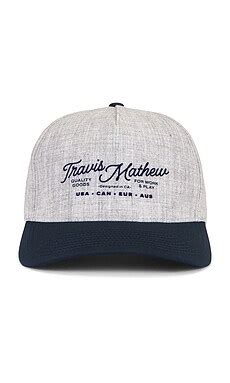 TravisMathew Perfect Plan Hat in Heather Grey | REVOLVE