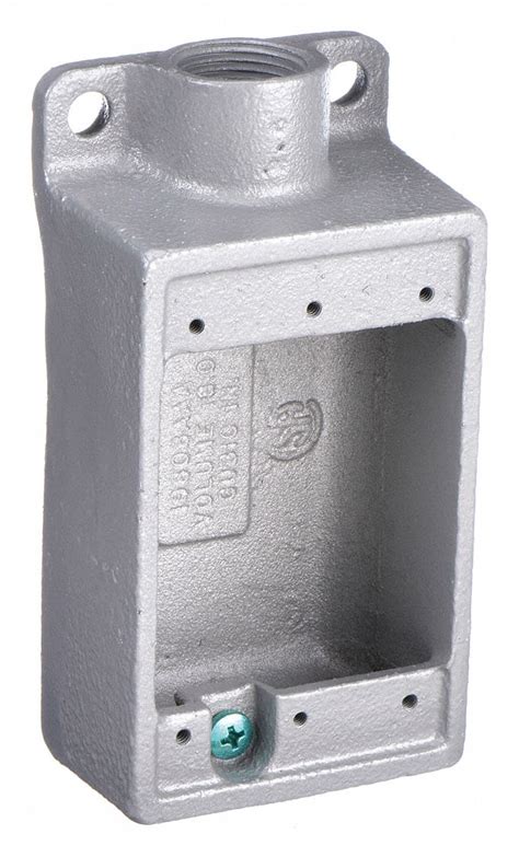 HUBBELL KILLARK, Iron, Rectangular, Electrical Box - 2NA23|FS-2M - Grainger