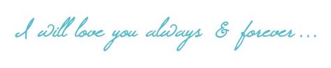 Buy I Will Love You Quote Wall Decal (Geyser Blue, 3.5" (H) X 30" (W ...