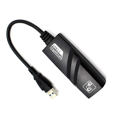 Gigabit Ethernet Adapter USB 3.0 to RJ45, 1000 Mbps, Compatible with ...