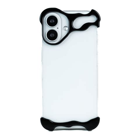 Minimalistic Alloy Bumber Black Frame With Camera Ring – CASEXS