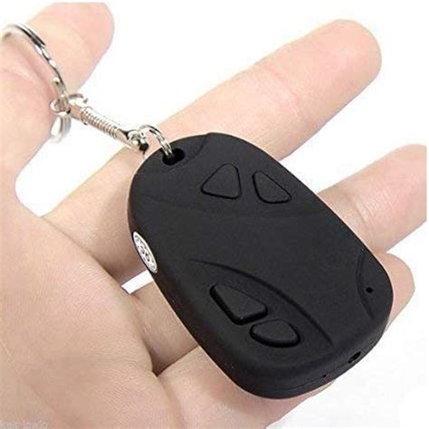 Buy DH Spy Keychain Hidden Camera with Audio Video Recording & SD Card ...