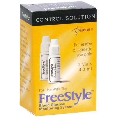 Image result for Abbott FreeStyle Control Solution